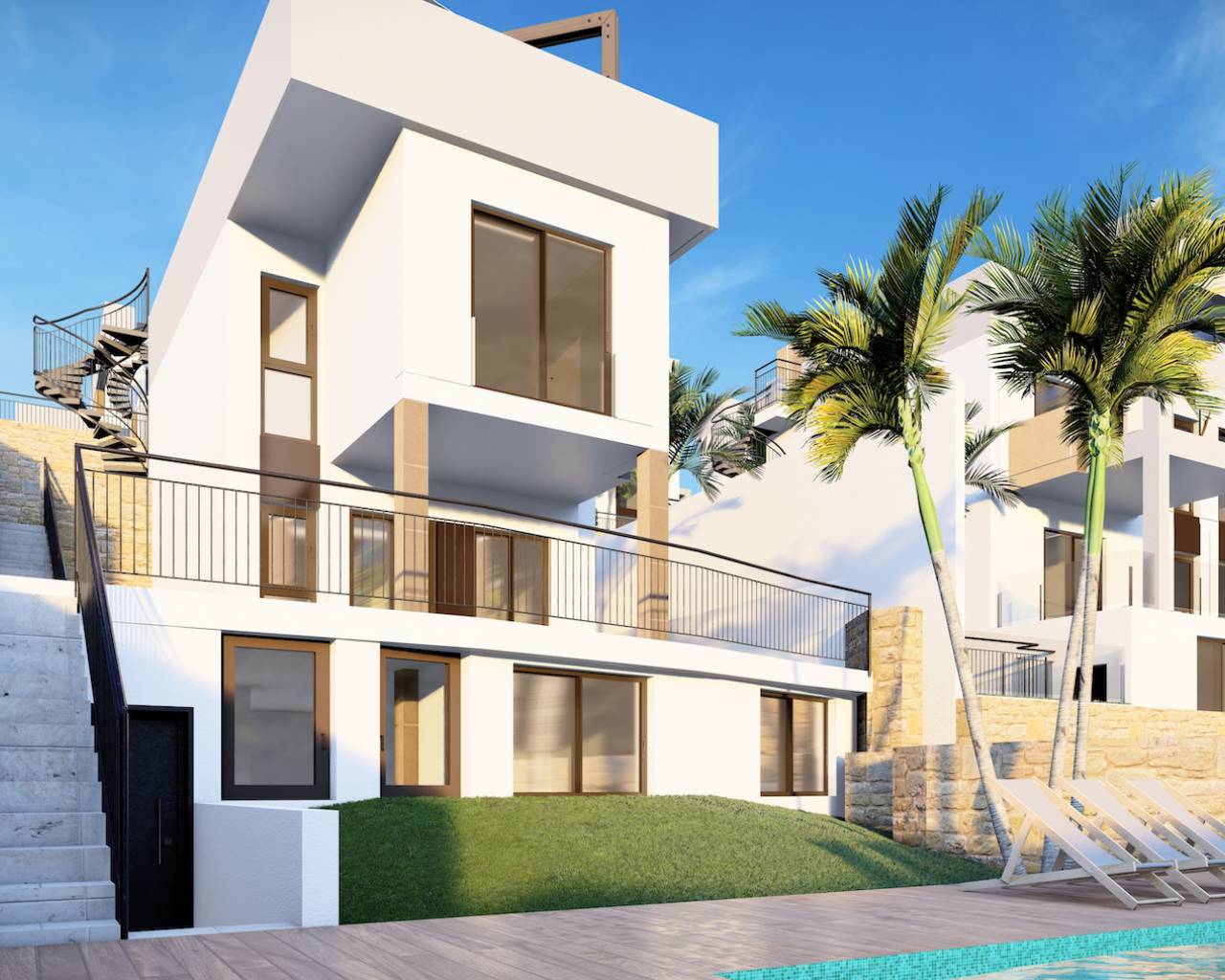Half vrijstaande villa - Nieuwbouw - Alicante - La Finca Golf
